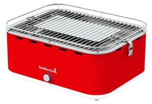 Barbecook BC-CHA-1019 Carlo asztali faszenes grill, piros, 44x33x21cm