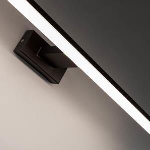 Fekete fém fali lámpa Kave Home Vissia 60 cm