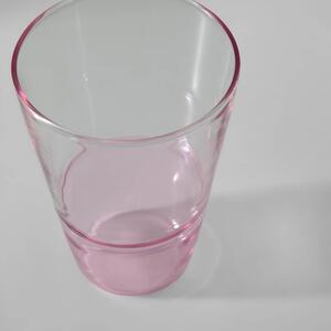 Rózsaszín üveg Kave Home Fiorina 300 ml