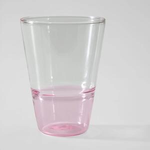 Rózsaszín üveg Kave Home Fiorina 300 ml