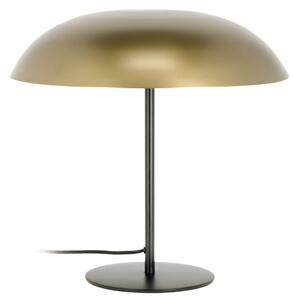 Arany fém asztali lámpa Kave Home Carlisa