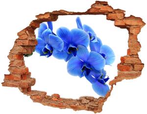 3d-s lyukat fali matrica Kék orchidea