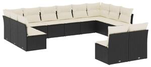 VidaXL Polyrattan Kerti Ülőgarnitúra - 12 részes