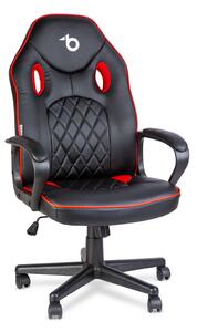 Bemada Állítható magasságú Gamer szék - Fekete / Piros