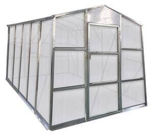 Üvegház G21 GZ 59 - 251 x 311 cm, galvanizált, alapzattal (63900621)