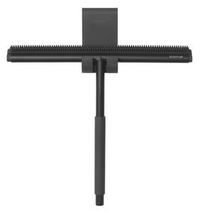 Blomus MODO fekete zuhanyüvegre akasztható vízlehúzó squeegee