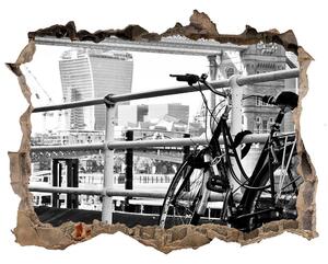 3d-s lyuk vizuális effektusok matrica Kerékpár londonban