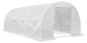Garden Point 3x6m-es fóliasátor növénytermesztéshez, fehér