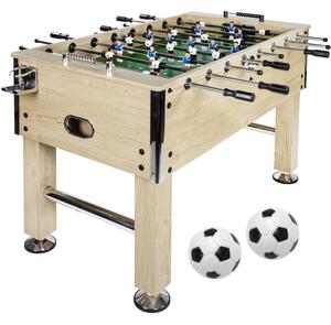 GamesPlanet® Csocsóasztal LEEDS Világos 140 x 73 cm