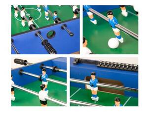 GamesPlanet® Csocsóasztal GLASGOW Kék 121 x 101 cm