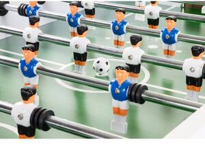 GamesPlanet® Csocsóasztal LEEDS 140 x 73 x 87 cm fehér