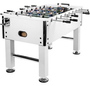 GamesPlanet® Csocsóasztal LEEDS 140 x 73 x 87 cm fehér