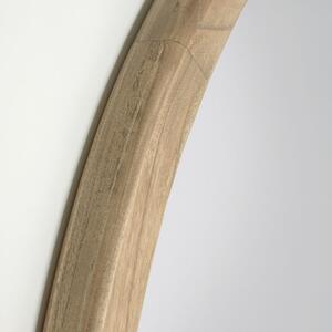 Fából készült függőtükör Kave Home Timsó 80 cm