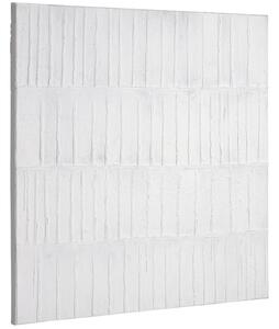 Szürke-fehér festmény Kave Home Basilisa 90 x 90 cm