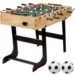GamesPlanet® Csocsóasztal BELFAST Világos 121 x 101 cm