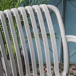Szürke műanyag kerti szék Kave Home Isabellini