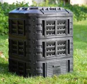 Patrol Modular 860 l fekete komposztáló