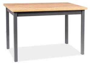 Adam Lancelot Téglalap Étkezőasztal Laminált Tölgy-Antracit 100cm