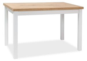 Adam Lancelot Tölgy Étkezőasztal Laminált Fehér-Tölgy Modern