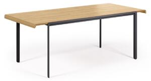 Tölgy összecsukható étkezőasztal Kave Home Nadyria 160/200 x 90 cm