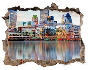3d-s lyuk vizuális effektusok matrica London panoráma
