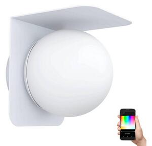 Eglo Eglo 31052 - LED RGBW Kültéri lámpa CORRIENTES 1xE27/9W/230V IP44 fehér EG31052