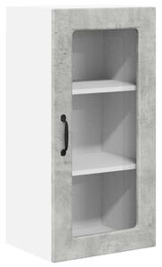 VidaXL Konyhaszekrény 2 pcs Beton Szürke 40 x 31 x 80 cm Faanyag