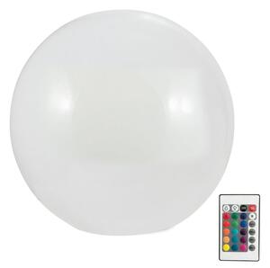 Polux LED RGBW Napelemes lámpa BALL LED/1,2V átm. 30 cm IP65 + távirányítás SA1881