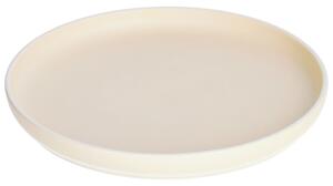 Bézs porcelán tányér Kave Home Roperta Ø 26,5 cm