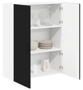 VidaXL Konyhaszekrény Fekete 80 x 31 x 100 cm Faanyag