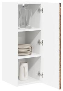 VidaXL Konyhaszekrény 2 pcs Öreg fa 30 x 31 x 80 cm Faanyag