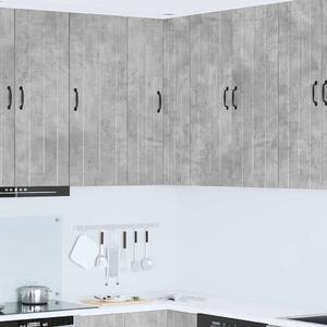 VidaXL Konyhaszekrény Beton Szürke 57 x 57 x 100 cm Faanyag