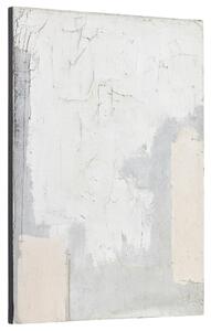 Szürke fehér absztrakt festmény Kave Home Tayla 70 x 50 cm