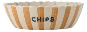 Sárga-krémszínű kerámia tál ø 24 cm Chip – Bloomingville