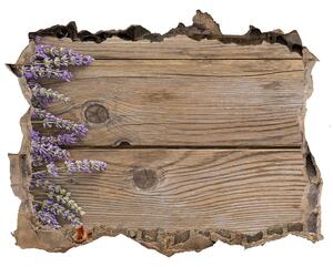 3d-s lyuk vizuális effektusok matrica Lavender fa