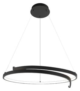 Milagro LED Csillár zsinóron LORENZO LED/35W/230V fekete MI2597