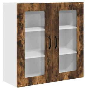 VidaXL Mosogatógép panel Kalmar Füstölt tölgy 80 x 31 x 80 cm Faanyag