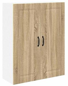 VidaXL Fali konyhaszekrény Sonoma tölgy 80 x 31 x 100 cm Faanyag