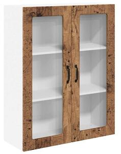 VidaXL Mosogatógép panel Kalmar Öreg fa 80 x 31 x 100 cm Faanyag