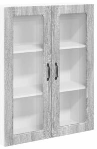 VidaXL Mosogatógép panel Kalmar Szürke Sonoma 80 x 31 x 100 cm Faanyag