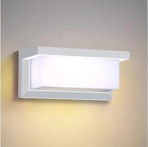 Brilagi Brilagi-LED Kültéri fali lámpa érzékelővel BRICKY LED/12W/230V fehér IP54 BG1701