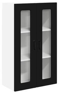 VidaXL Mosogatógép panel Kalmar Fekete 60 x 31 x 100 cm Faanyag