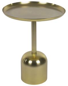 Arany fém oldalasztal Kave Home Adaluz 37 cm