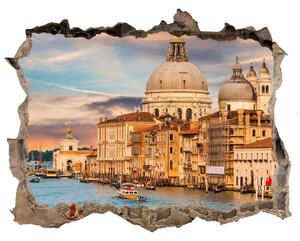 3d lyuk fal dekoráció Velence olaszország
