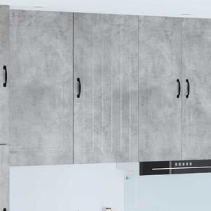 VidaXL Konyhaszekrény Beton Szürke 50 x 31 x 100 cm Faanyag