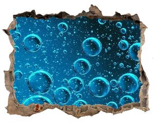 3d lyuk fal dekoráció Buborékok víz alatt