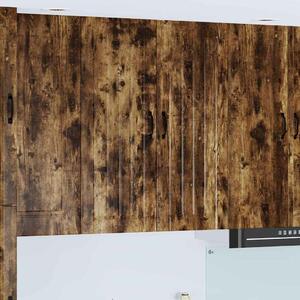 VidaXL Konyhaszekrény Füstölt tölgy 80 x 31 x 100 cm Faanyag