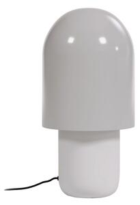 Fehér szürke fém asztali lámpa Kave Home Bretagne