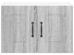 VidaXL Fali konyhaszekrény 2 pcs Szürke Sonoma 60 x 31 x 40 cm Faanyag