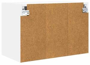 VidaXL Függő szekrény tárolóval 2 pcs Fehér 60 x 31 x 40 cm Faanyag